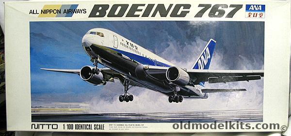 Nitto 1/100 Boeing 767 American Airlines - ANA and Ansette, 13016-3200 plastic model kit